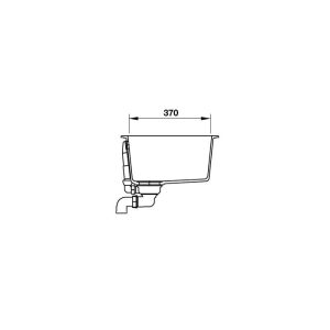 330 2 1 - CHẬU ĐÁ HAFELE ANTONIUS HS-GS5543 MÀU GREY 570.35.530