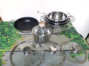 3905d292 - Bộ Nồi Inox 5 Đáy Fivestar Nắp Kính