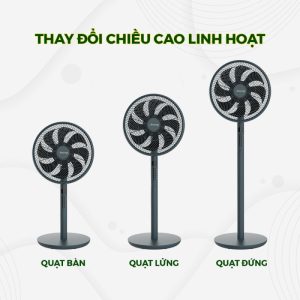 4 1 1 - QUẠT DREAMER DHA-SSF136G ĐIỀU KHIỂN BẰNG GIỌNG NÓI