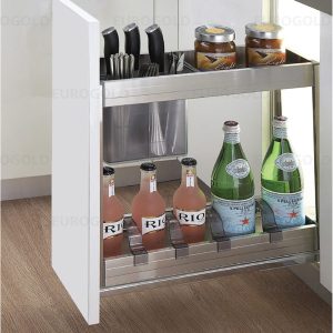 Giá dao thớt EuroGold EU1025 chai lọ inox hộp