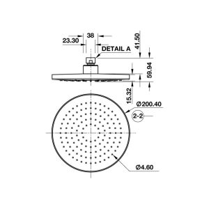 485 31 - Sen đầu InnoRound Hafele 485.60.311
