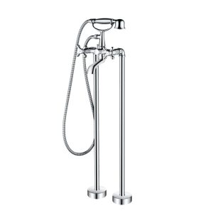 Bộ trộn bồn tắm đặt sàn Hafele VIGOR 495.61.179