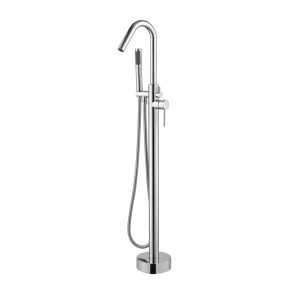 495 81 - Bộ trộn bồn tắm đặt sàn Hafele ROOTS 495.61.177