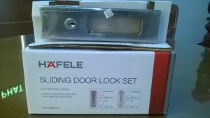 499 3 - Tay nắm âm cửa trượt Hafele 499.65.107