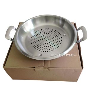 4d1945ae - Chảo hấp inox chống dính 304 3 lớp 28cm Edelkochen Plus