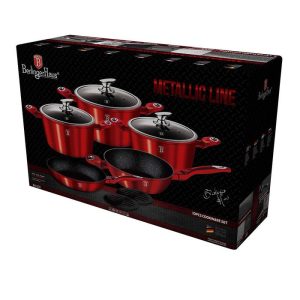 531 4 - BỘ NỒI CHẢO CAO CẤP BERLINGER HAUS 531.08.002