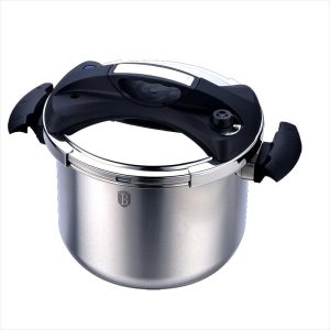 Nồi áp suất Hafele Berlinger Haus 6 lít, chất liệu inox 304 cao cấp 531.08.030