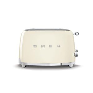 MÁY NƯỚNG BÁNH MÌ SMEG 2 LÁT, THẬP NIÊN 50, MÀU KEM TSF01CREU 535.43.665