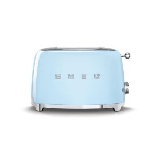 MÁY NƯỚNG BÁNH MÌ SMEG 2 LÁT, THẬP NIÊN 50, MÀU XANH NHẠT TSF01PBEU  535.43.668