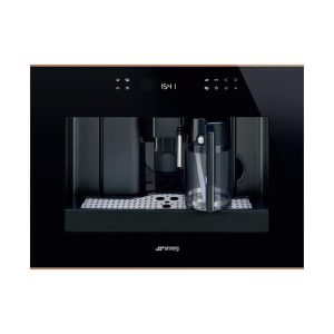 MÁY PHA CÀ PHÊ LẮP ÂM SMEG, DOLCE STIL NOVO, MÀU HOÀN THIỆN: ĐEN VÀ ĐỒNG BUILT-IN COFFEE MACHINE, DOLCE STIL NOVO, BLACK, COPPER FINISHING CMS4601NR  536.54.039