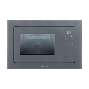 LÒ VI SÓNG KẾT HỢP NƯỚNG SMEG, LINEA, MẶT KÍNH BẠC  FMI120S1  536.34.112