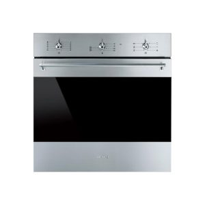 LÒ NƯỚNG ĐỐI LƯU SMEG, 60CM, CLASSICA, THÉP KHÔNG GỈ CHỐNG DÍNH  SF6381X 536.64.753