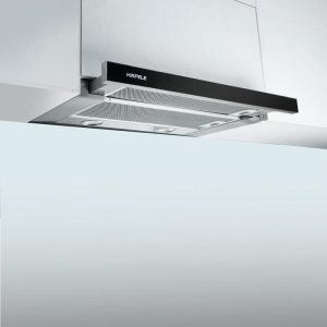 MÁY HÚT MÙI ÂM TỦ HAFELE  MẶT KÍNH ĐEN HH-TG60E 539.81.073