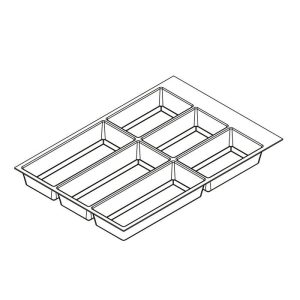 556 27 - KHAY CHIA CLASSICO CHO TỦ KÉO BẾP HAFELE 556.52.743