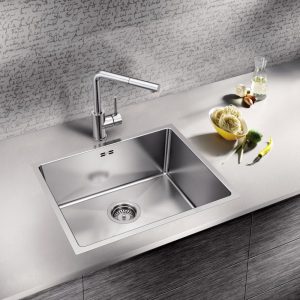 570 130 - Bộ Chậu rửa chén inox Hafele Blanco - QUATRUS R15 500-IU 570.27.159