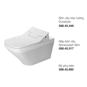 Bồn cầu treo tường Duravit HAFELE 588.45.385
