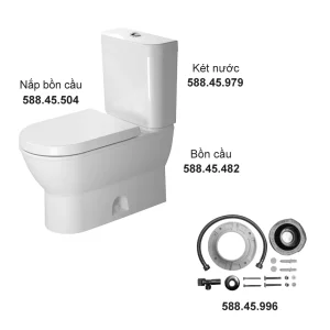 Bồn cầu hai khối Duravit HAFELE 588.45.393