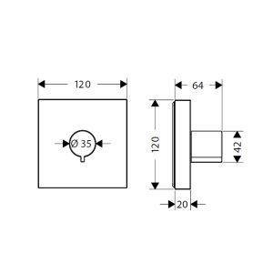 589 56 - VAN ĐÓNG MỞ ÂM TƯỜNG Hafele 589.29.705
