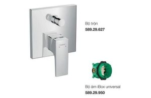 TRỌN BỘ BỘ TRỘN ÂM 2 ĐƯỜNG NƯỚC HANSGROHE METROPOL 589.50.523