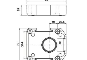 637 13 - Đế chân tủ bằng nhựa 637.38.287