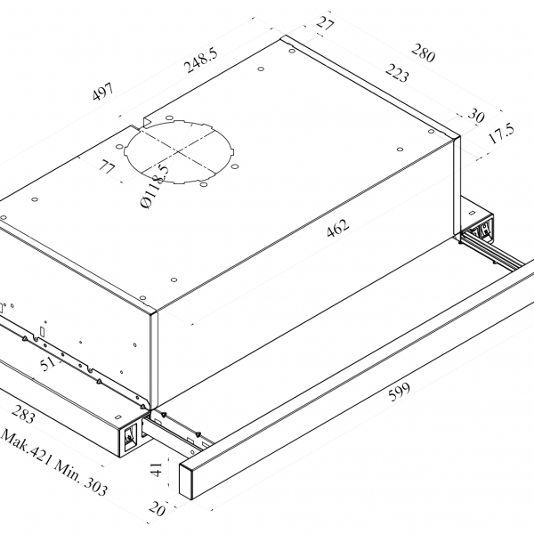 641x 600x600 2 - Máy Hút Mùi Bếp Âm Tủ Fagor 3AF3-641B 641x 600x600 2 - Máy Hút Mùi Bếp Âm Tủ Fagor 3AF3-641B