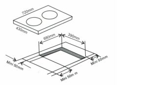 7201 14 - BẾP TỪ ĐÔI ARBER AB2020