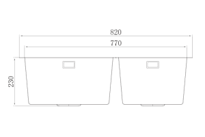 8.2 - Chậu rửa chén Maadela MDS-8245D