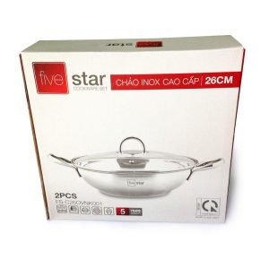 Chảo lẩu Fivestar 3 đáy 26cm