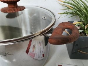 87538e58 - Nồi inox 304 Fivestar quai vân gỗ 22cm