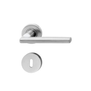 903 31 - Tay nắm gạt thiết kế nắp chụp tròn dạng thẳng Hafele 903.92.646