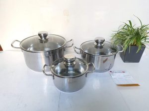 906ce82a - Bộ nồi inox Fivestar 3 maylay old