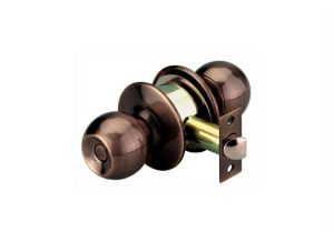 Khóa tay tròn WC loại nhỏ Đồng rêu 911.64.222