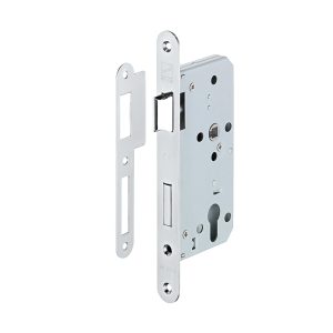Thân khóa lưỡi gà chốt chết 55/72, 316, màu inox mờ Hafele 911.25.402