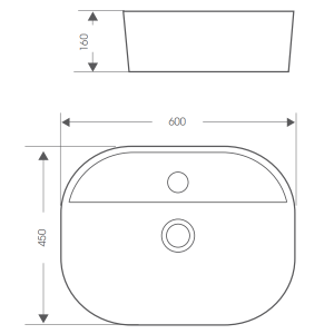 BB 300215 3 - Chậu rửa mặt bán âm bàn lavabo Bello BB-300215