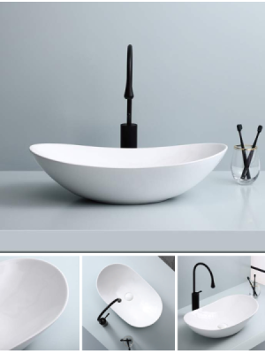 BB 400129 1 - Chậu rửa mặt đặt bàn lavabo Bello BB-400129