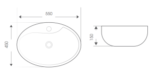 BB 400426 1 - Chậu rửa mặt đặt bàn Bello BB-400426
