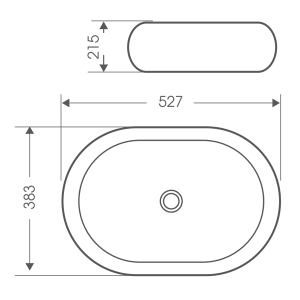 BB 500183 1 - Chậu rửa lavabo dương vành Bello BB-500183