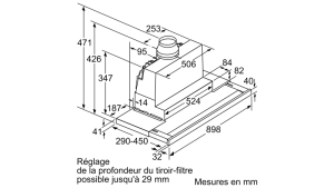 BOSCH DFS097K51 1 - Máy hút mùi Bosch DFS097K51 serie 8