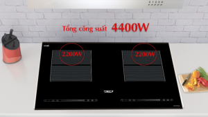 Bep tu doi CHEFS EH DIH322 2 - Bếp từ đôi CHEFS EH-DIH322