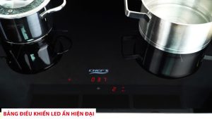 Bep tu doi CHEFS EH DIH668 3 - Bếp từ đôi CHEFS EH-DIH668