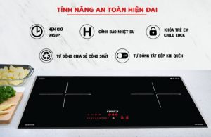 Bep tu doi CHEFS EH DIH668 5 - Bếp từ đôi CHEFS EH-DIH668