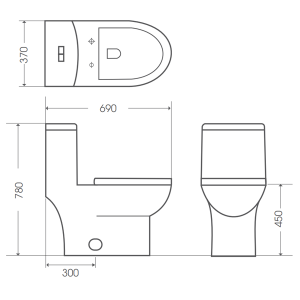 Bon cau 1 khoi BELLO BT 500717N 2 - Bồn cầu 1 khối BELLO BT-500717N