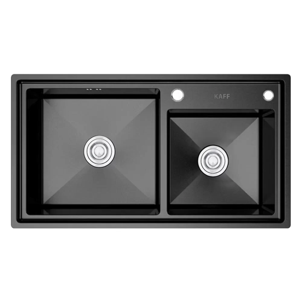 Chau rua bat KAFF KF BL8045GHR - Chậu rửa bát KAFF KF-BL8045GHR Chậu rửa bát KAFF KF-BL8045GHR