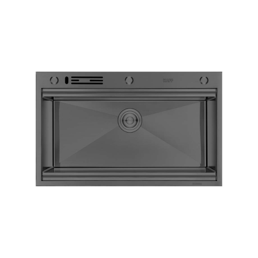 Chau rua bat KAFF KF HM7848B 2 - Chậu rửa bát KAFF KF-HM7848B