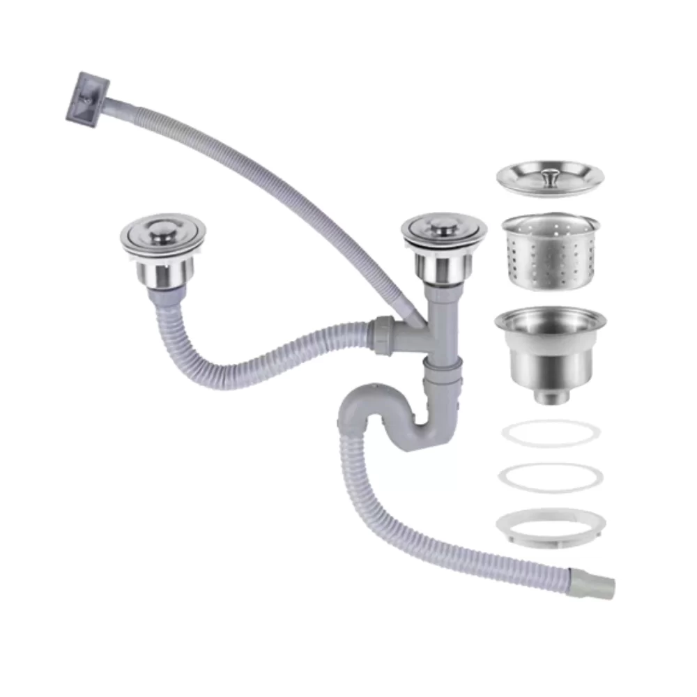Chau rua bat KAFF KF P8143 3 - Chậu rửa bát KAFF KF-BL8045GHR Chậu rửa bát KAFF KF-BL8045GHR