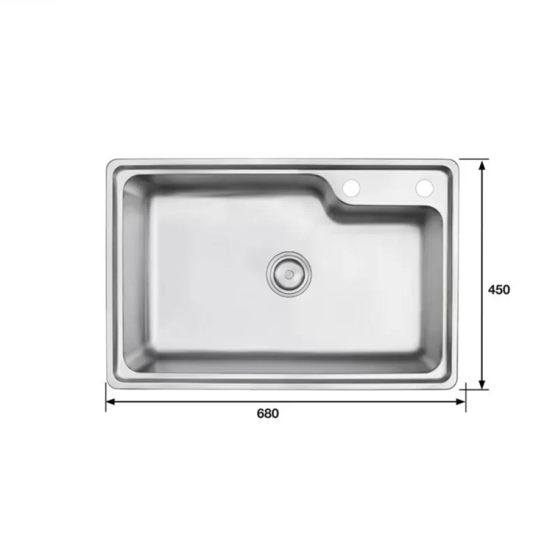 Chau rua bat KAFF KF PSM6845 1 800x800 1 - Chậu rửa bát KAFF KF-PSM6845 Chậu rửa bát KAFF KF-PSM6845