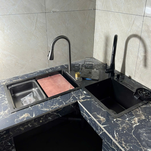 Chậu rửa bát KAFF KF-ZJ9980-B