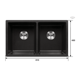 Chậu rửa bát KAFF KF-MONDY-8145