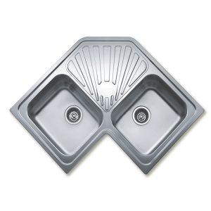 Chau rua bat inox nhap khau chau Au angular 2b - Chậu rửa ANGULAG 2B