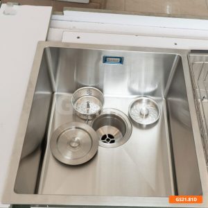Chau rua chen bat 2 ho can long sau am ban da Garis GS21 81D 4 600x600 1 - Chậu rửa chén bát 2 hố cân lòng sâu âm bàn đá Garis GS21.81D